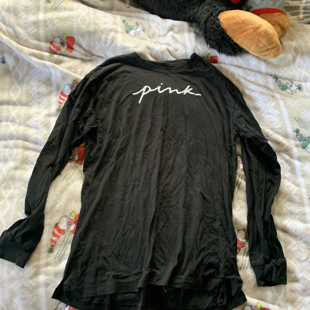 PINK Black Shirt